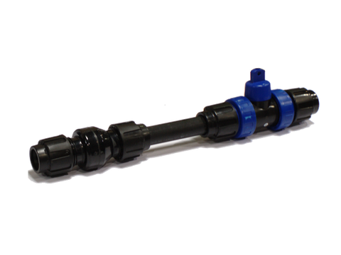 Grinder Curb Stop / Swing Check Forced Sewer Assembly