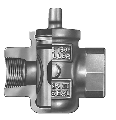 Mueller Oriseal II Curb Stop FIP