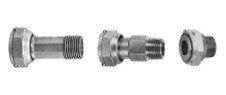 Ford Meter Box 5/8 Meter Coupling X 3/4 male iron pipe