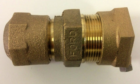 Ford Meter Box Union Compression CTS OD X Compression Iron Pipe