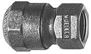 Mueller Adapter Compression CTS OD X Female Iron Pipe