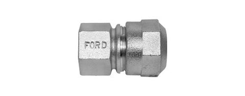Ford Meter Box Adapter Female Iron Pipe X Compression CTS OD